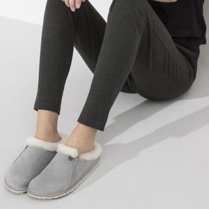 Birkenstock Zermatt Premium Shoes in Stone Coin